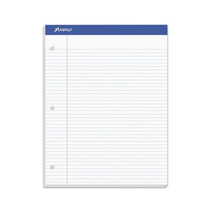 Ampad White Narrow Ruled Legal Pad 100ct