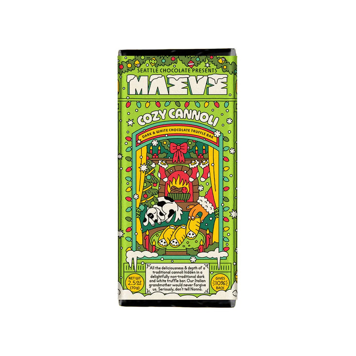 Seattle Chocolate Cozy Cannoli Truffle Bar