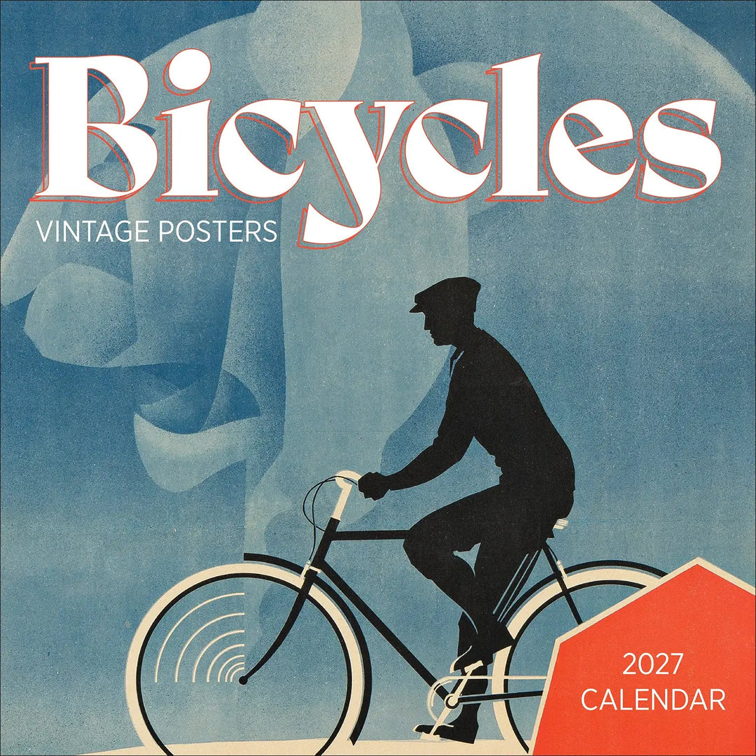 Bicycles Vintage Posters 2027 Wall Calendar