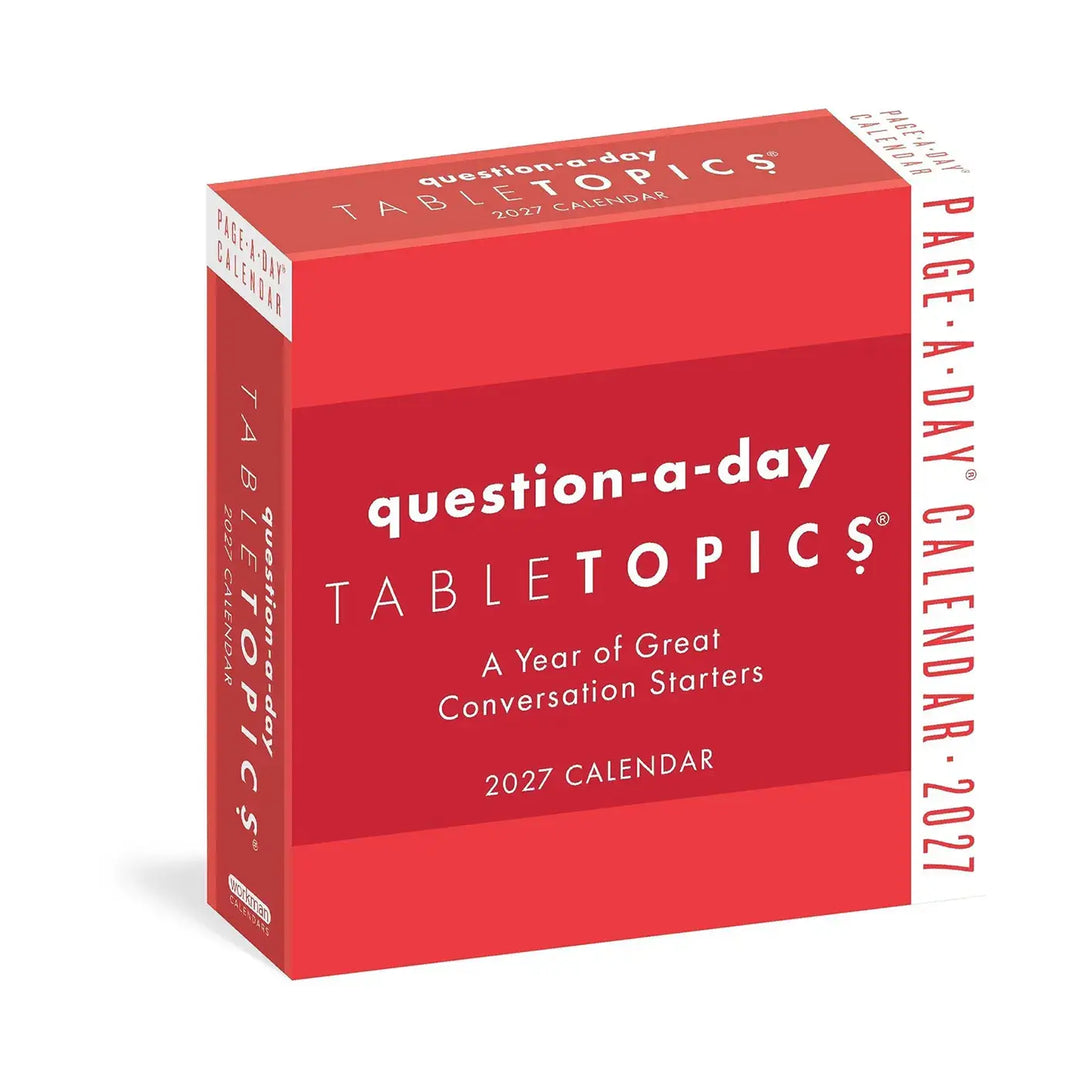 TableTopics Question-A-Day Page-A-Day 2027 Calendar