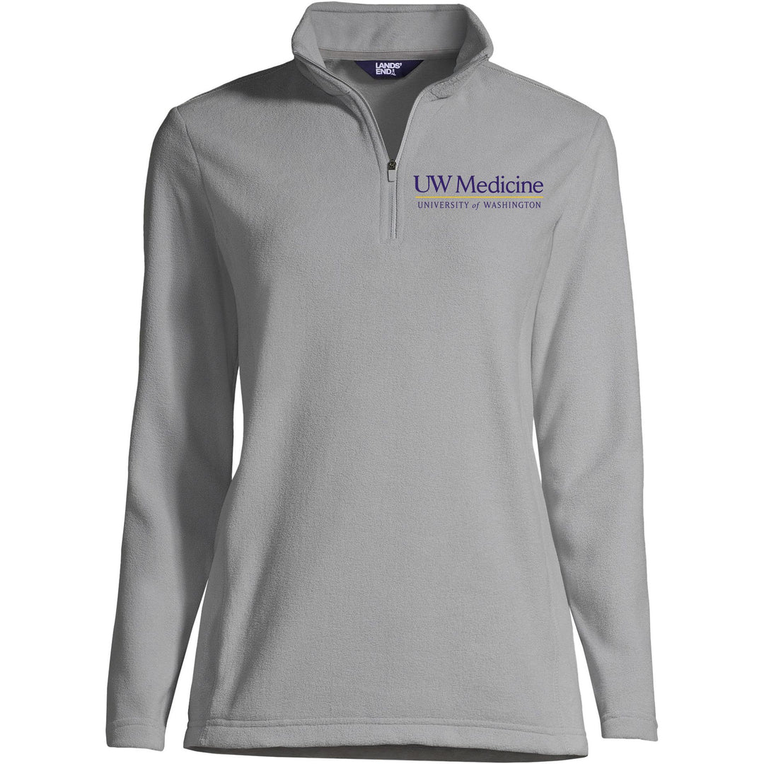 Lands' End Women's UW Medicine ThermaCheck Fleece Quarter Zip