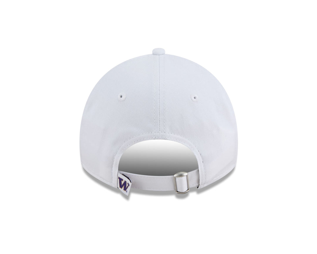 New Era Women's White Huskies Fan 9Twenty Adjustable Hat