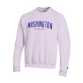 Champion Men's Washington Huskies Embroidered Crewneck thumbnail