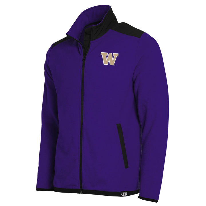 Darius Rucker Men's Washington Huskies FW24 Polar Fleece Full Zip Jacket