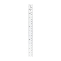 Westcott 12" 30cm Inch Metric Plastic Flexible Ruler