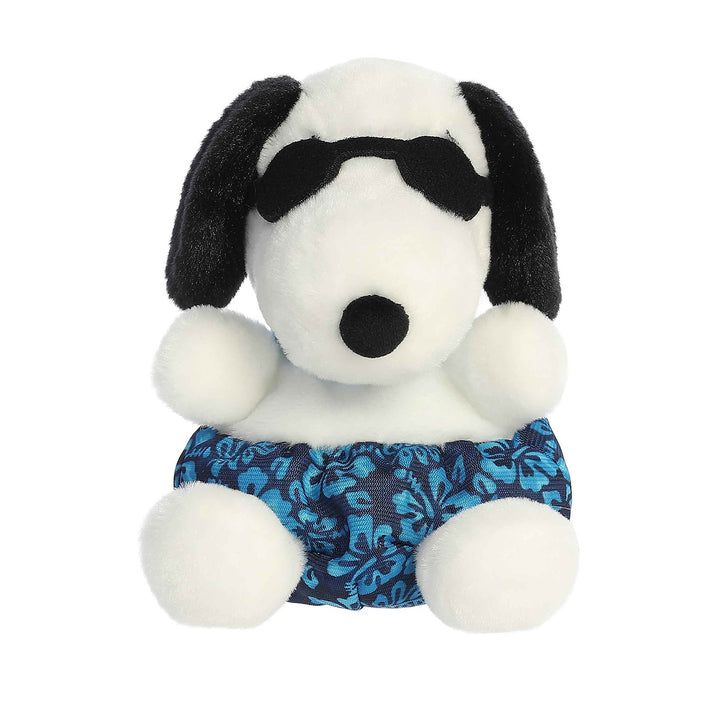 Aurora Palm Pals Surfer Snoopy Plush