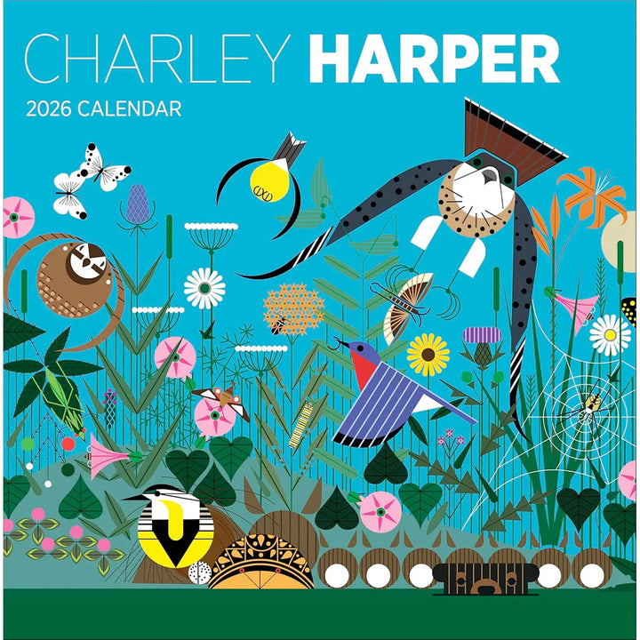 Charley Harper 2026 Wall Calendar