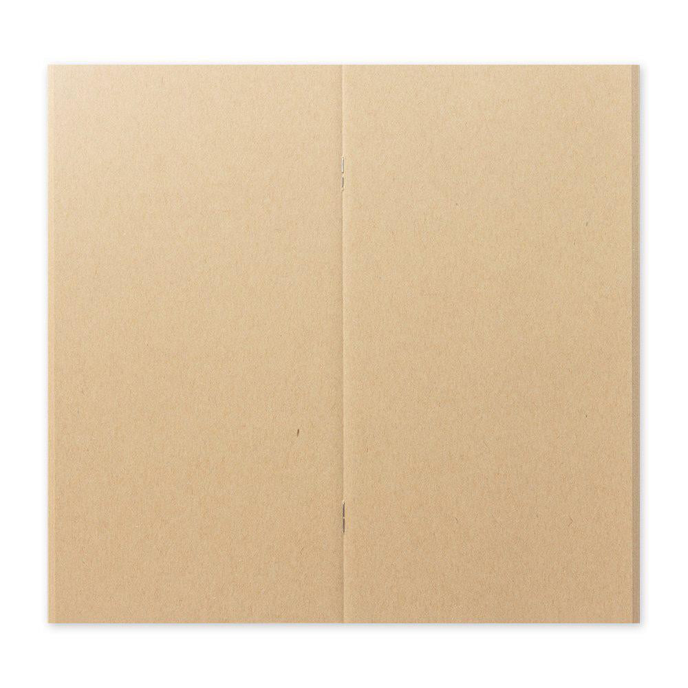 Traveler's Company Regular 014 Blank Kraft Paper Notebook Refill 64ct