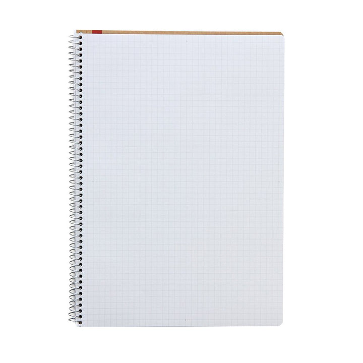 Maruman Kraft B5 5mm Grid Spiral Notebook 40ct