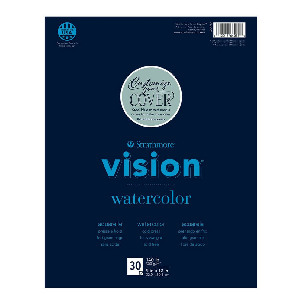 Strathmore Vision 140lb Cold Press Watercolor Pad