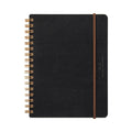 Midori World Meister Grain Leather Cover Ring Memo Pad thumbnail