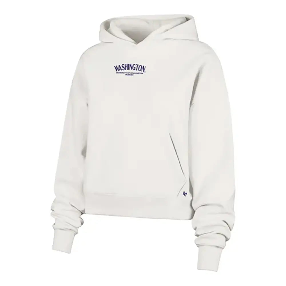 47 Brand Women's Washington Huskies Hadrian Back Print Foundation Hoodie