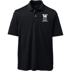 Photo of Lands' End Men's UW Bothell Nursing & Health Studies Flex Pique Polo.