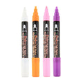 Uchida 480-4B Fluorescent Bistro Chalk Marker Set 4 piece thumbnail