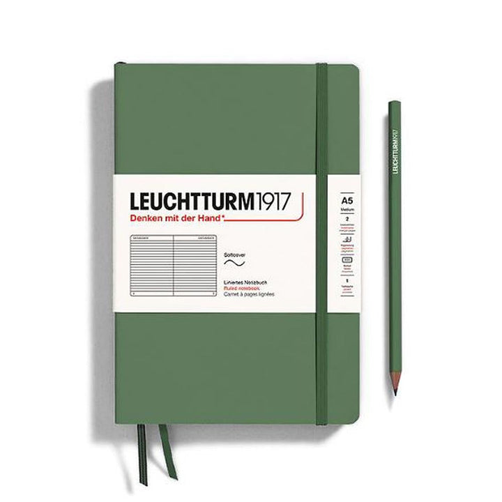 Leuchtturm 1917 A5 Medium Softcover Notebook 123ct