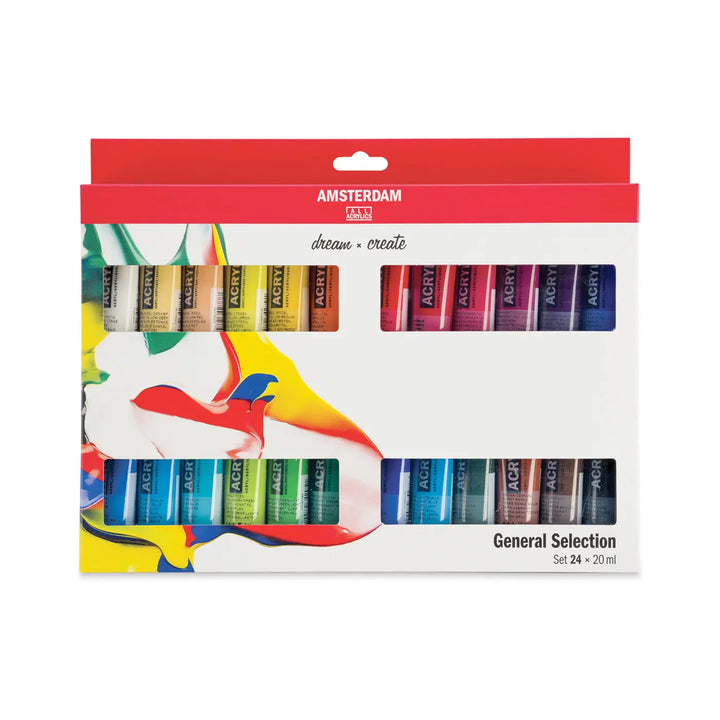 Amsterdam 20ml Student Acrylic Paint Set 24ct