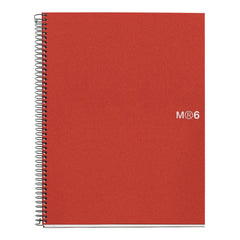 Photo of Miquelrius Basic NB6 A4 Grid Poly Spiral Bound Notebook 300ct.