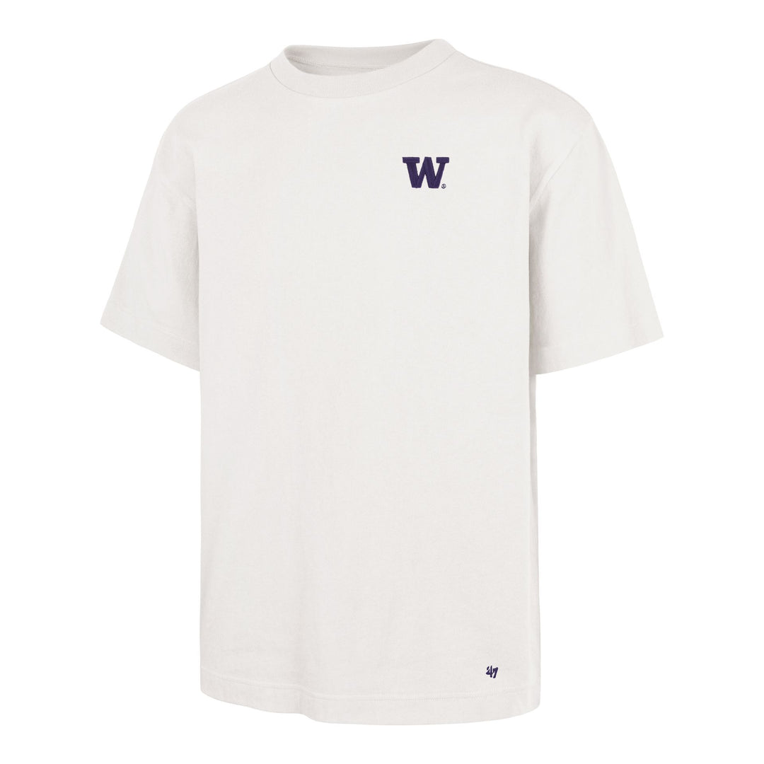 47 Brand Men's Washington Huskies Back Print Leon Foundation Heavy Tee