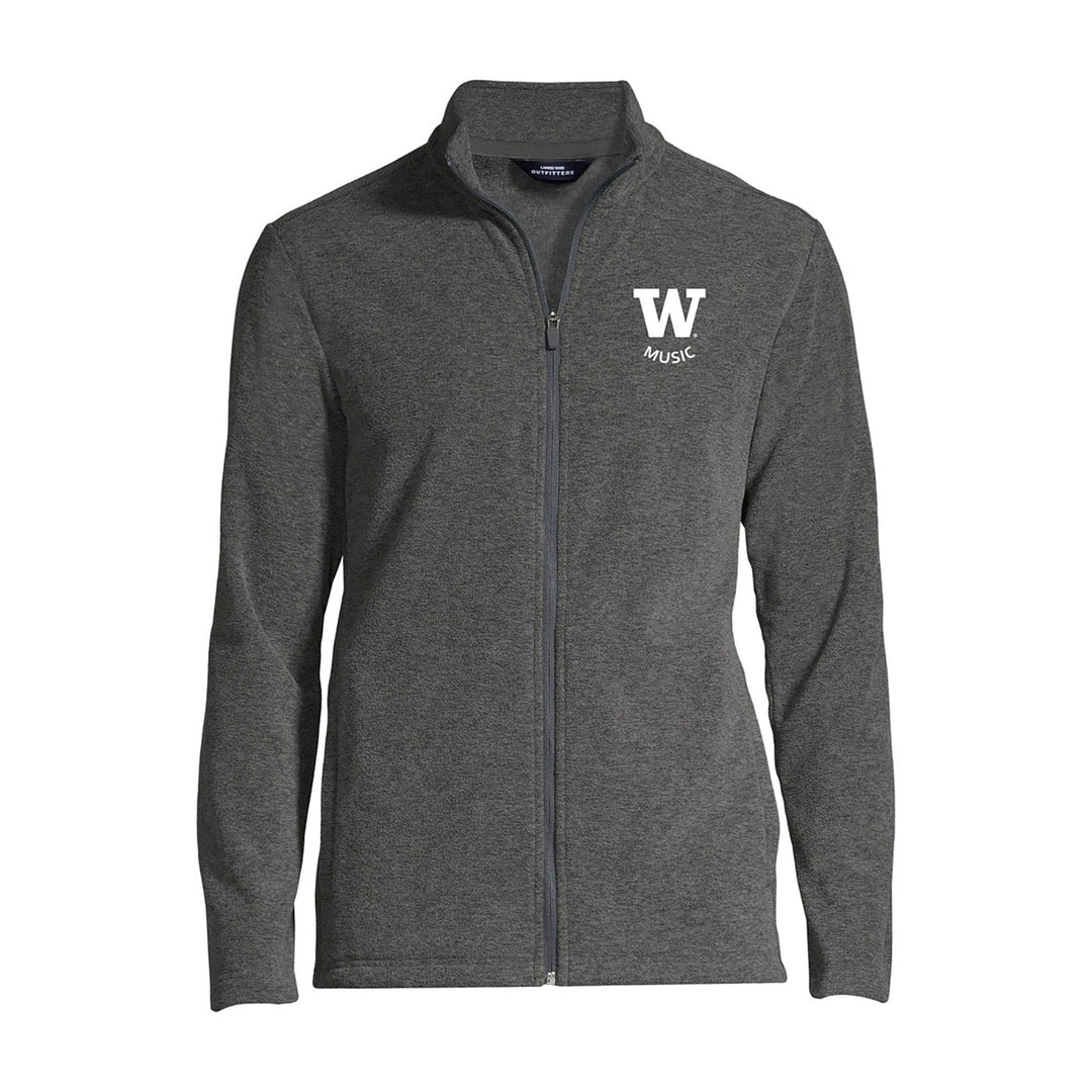 Lands' End Men's UW School of Music Thermacheck Fleece Full Zip