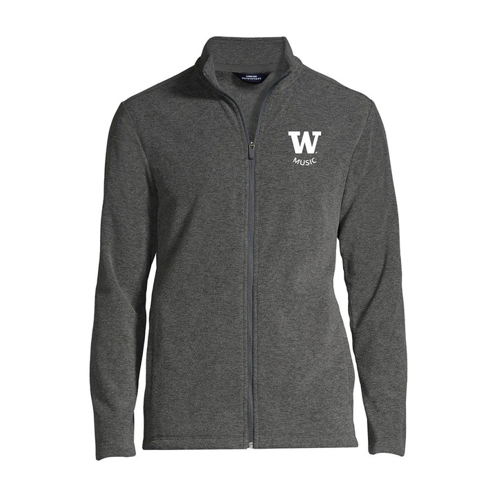 Lands' End Men's UW School of Music Thermacheck Fleece Full Zip