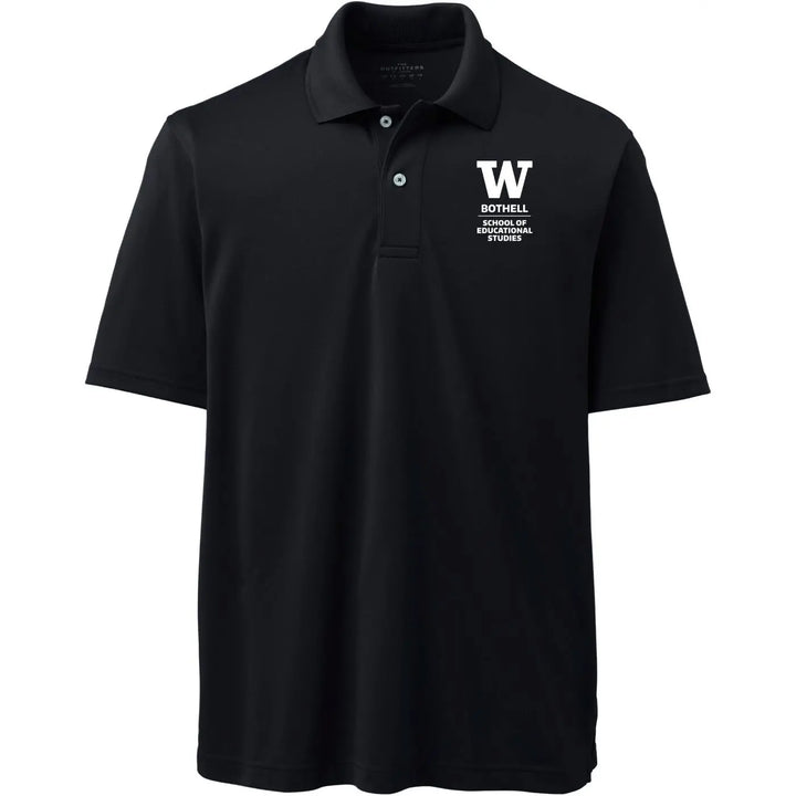 Lands' End Men's UW Bothell School of Educational Studies Polyester Polo