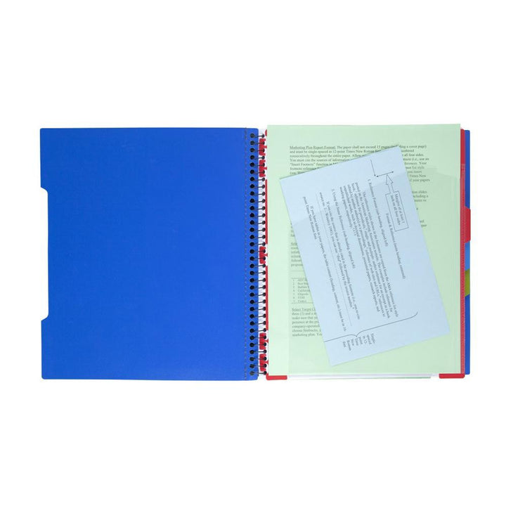 Five Star Advance Assorted 3 Subject College Spiral Notebook