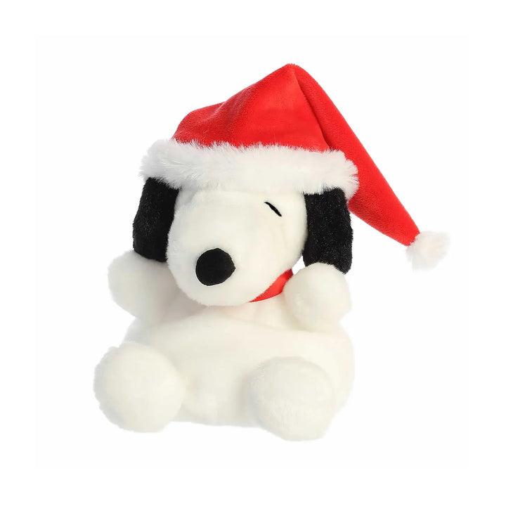 Aurora Palm Pals Santa Snoopy Plush