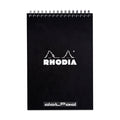 Rhodia Black 6"x8.25" Dot Top Wirebound 80ct thumbnail