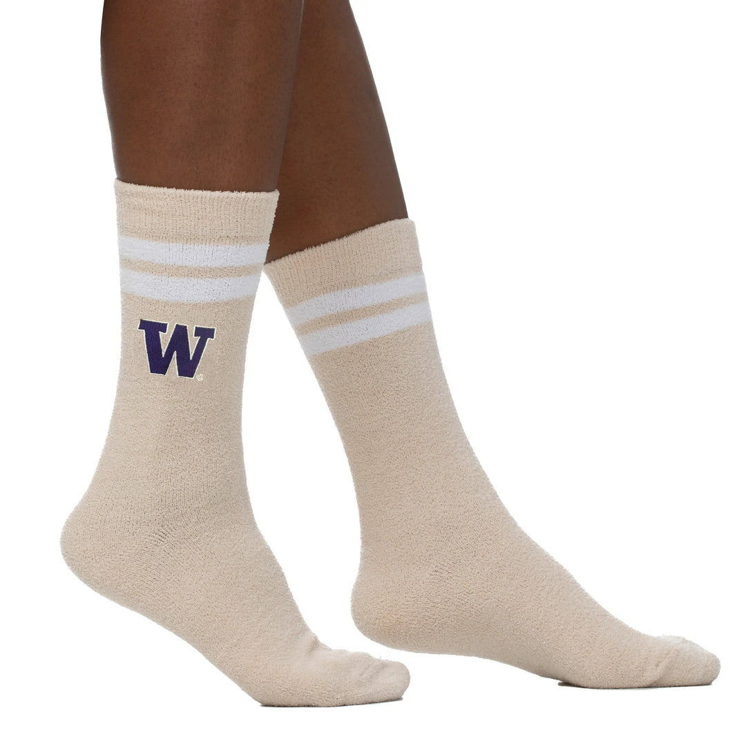 Zoozatz Women's Sand Plush Yarn Victory Sock