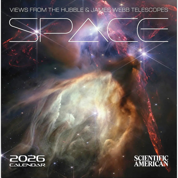 Space: Views from the Hubble and James Webb Telescopes 2026 Wall Calendar