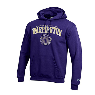 Champion Unisex Washington Official Seal Hoodie#color_purple