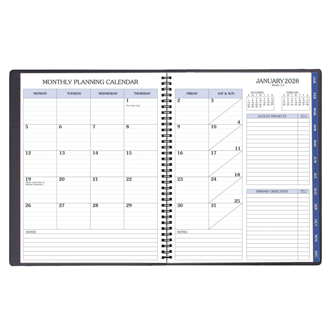 Payne Continental 2026 Annual 8.5" x 11" Time:Master Planner#color_black