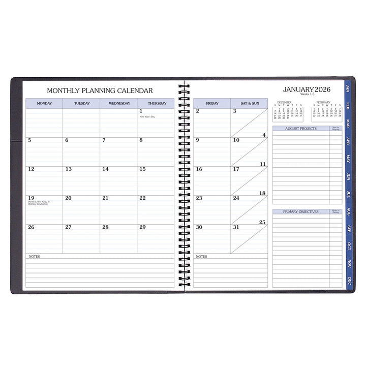 Payne Continental 2026 Annual 8.5" x 11" Time:Master Planner#color_black