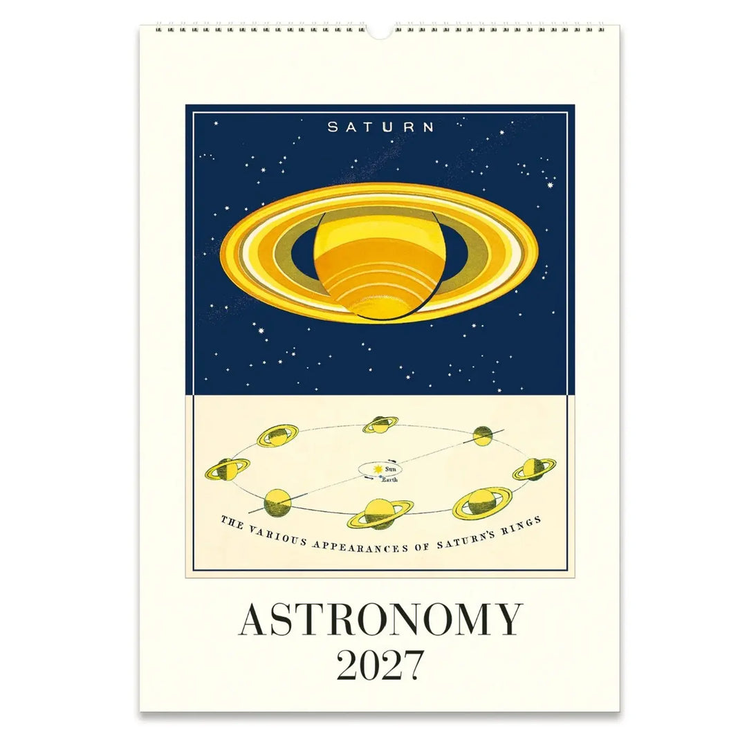 Cavallini Astronomy 2027 Wall Calendar