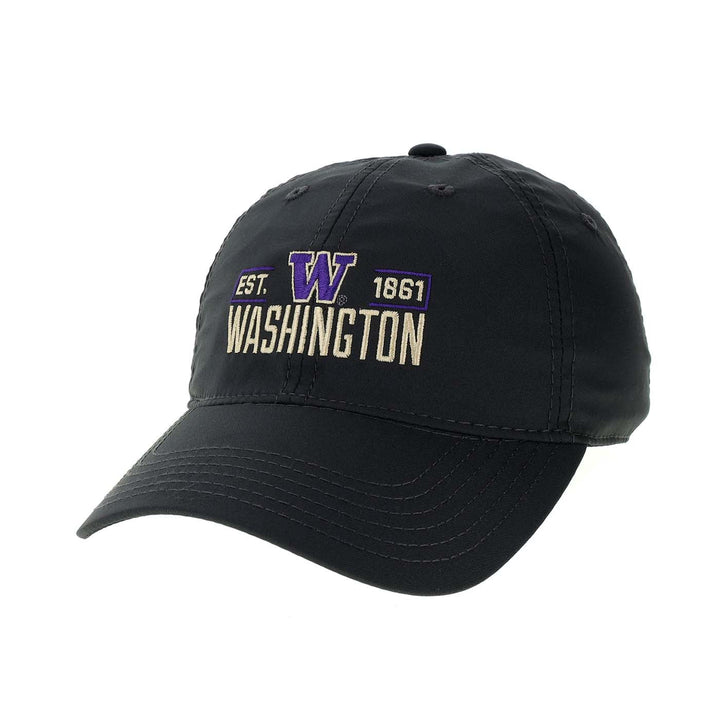 Legacy Dark Gray W Washington Cool Fit Adjustable Hat