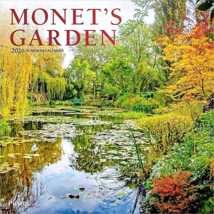 2026 Monet's Garden Wall Calendar