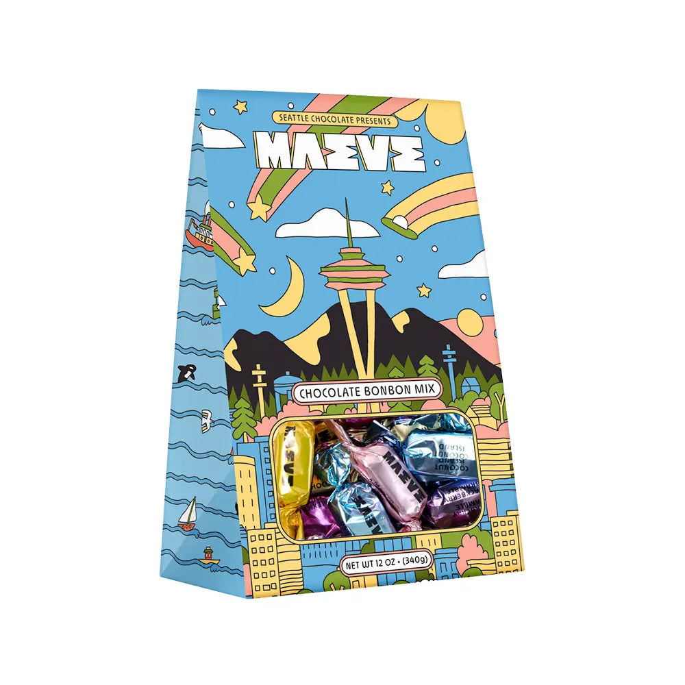 Maeve Seattle Chocolate Seattle Area 206 Bonbon Box 12oz