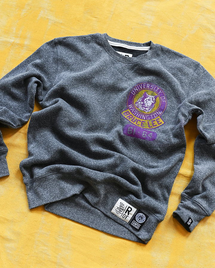ROF Unisex UW Bruce Lee 61-64 Student Crewneck