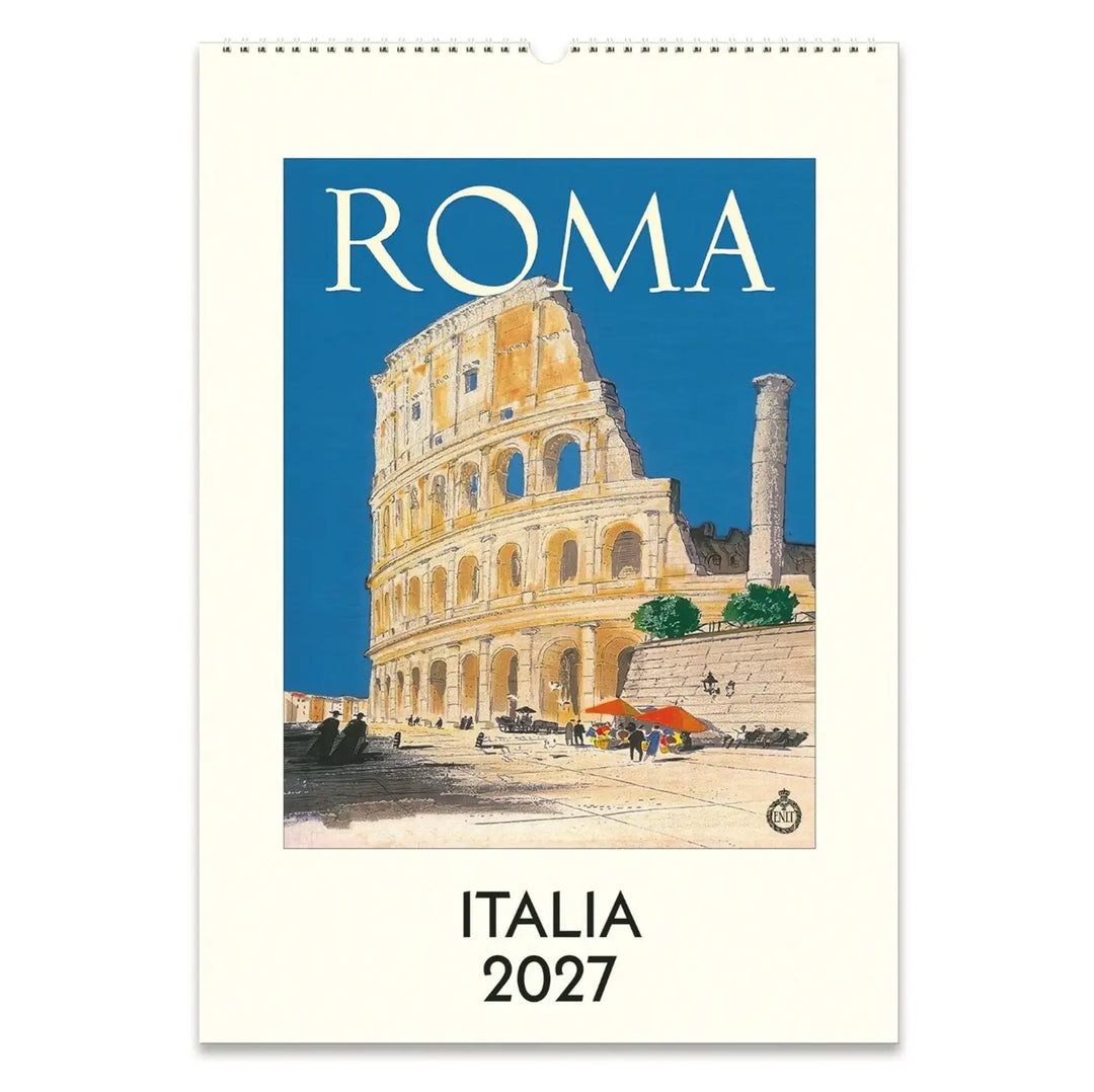 Cavallini Italia 2027 Wall Calendar