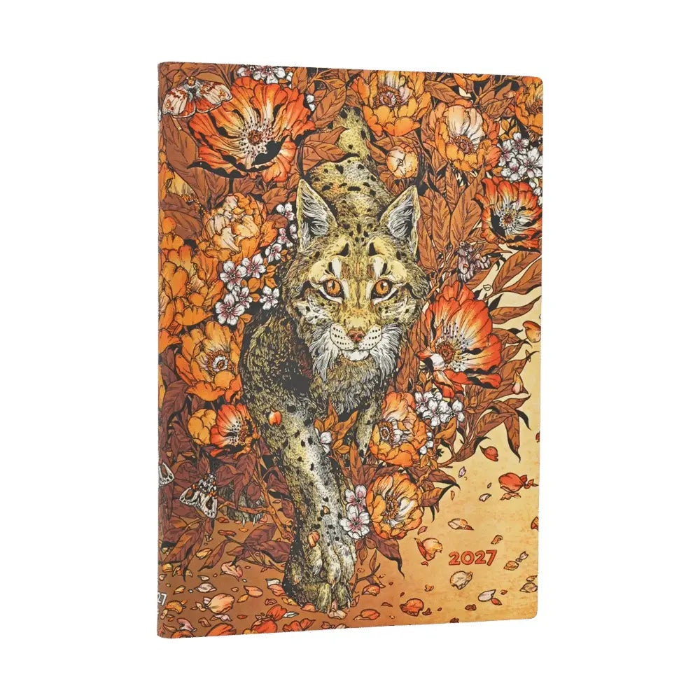 2027 Lynx Rising Midi Horizontal Softcover 12-Month Weekly Planner