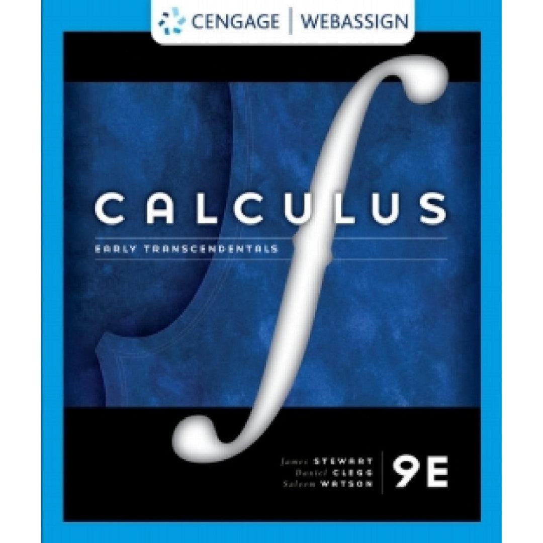 WebAssign Single Term Calculus: Early Transcendentals (9e 21) with eBook - Math 124/125/126/224