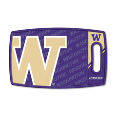 You the Fan Purple Washington Huskies Logo Series Cutting Board