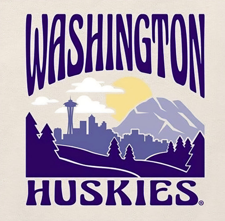 USCAPE Unisex Washington Huskies Summit Midweight Crewneck