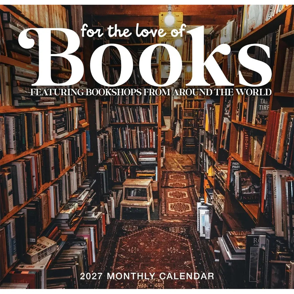 2027 For the Love of Books Wall Calendar