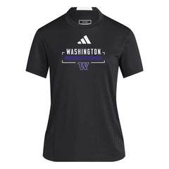Photo of adidas Women's Washington Huskies Icon D4T Short Sleeve Tee.