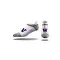 Strideline Unisex White W Premium Low Socks thumbnail
