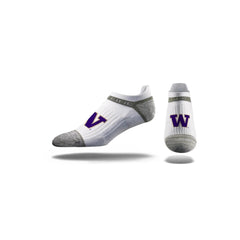 Photo of Strideline Unisex White W Premium Low Socks.