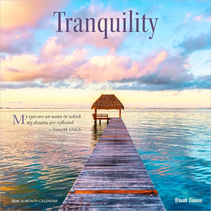 2026 Tranquility Wall Calendar