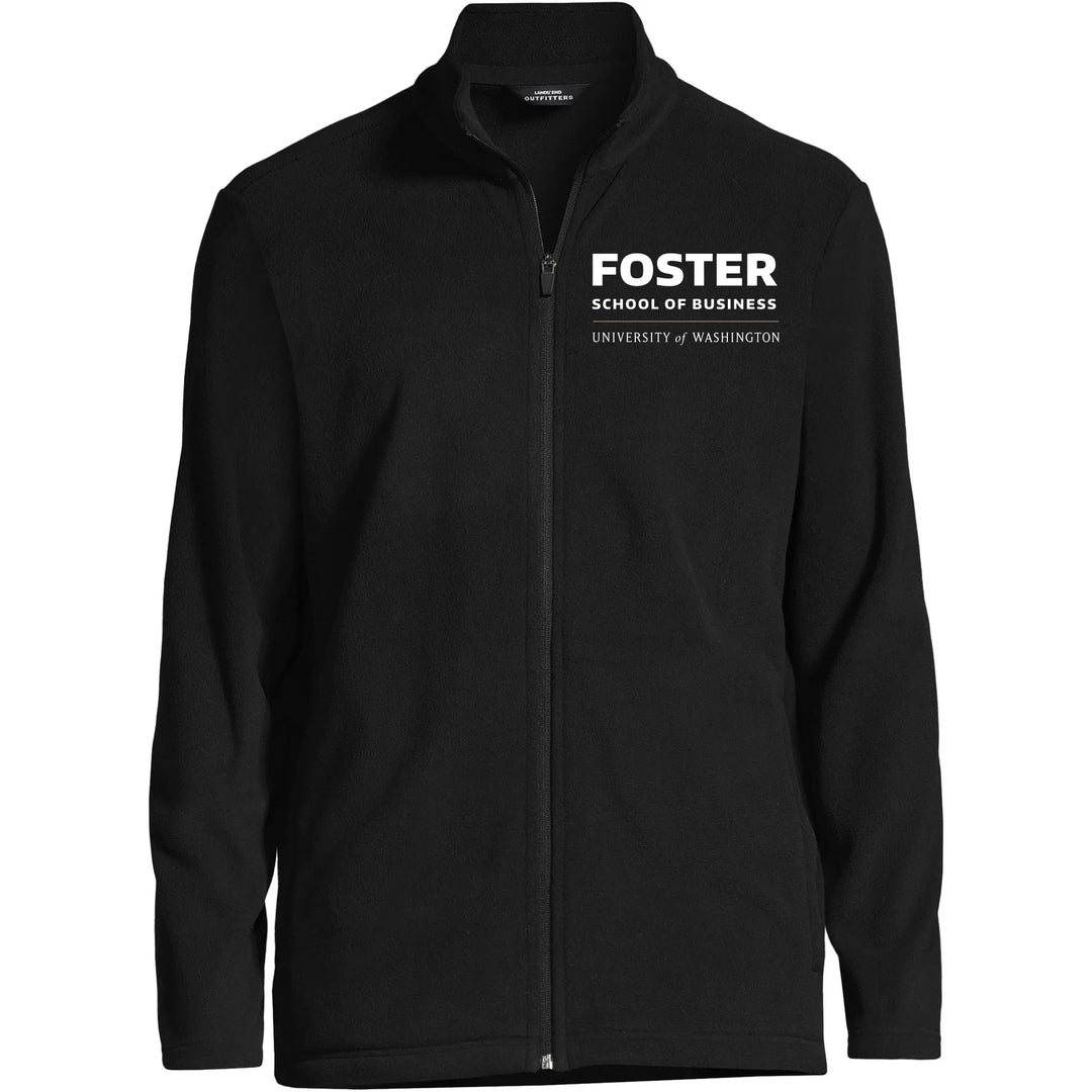 Lands' End Men's UW Foster School of Business ThermaCheck Fleece Full Zip