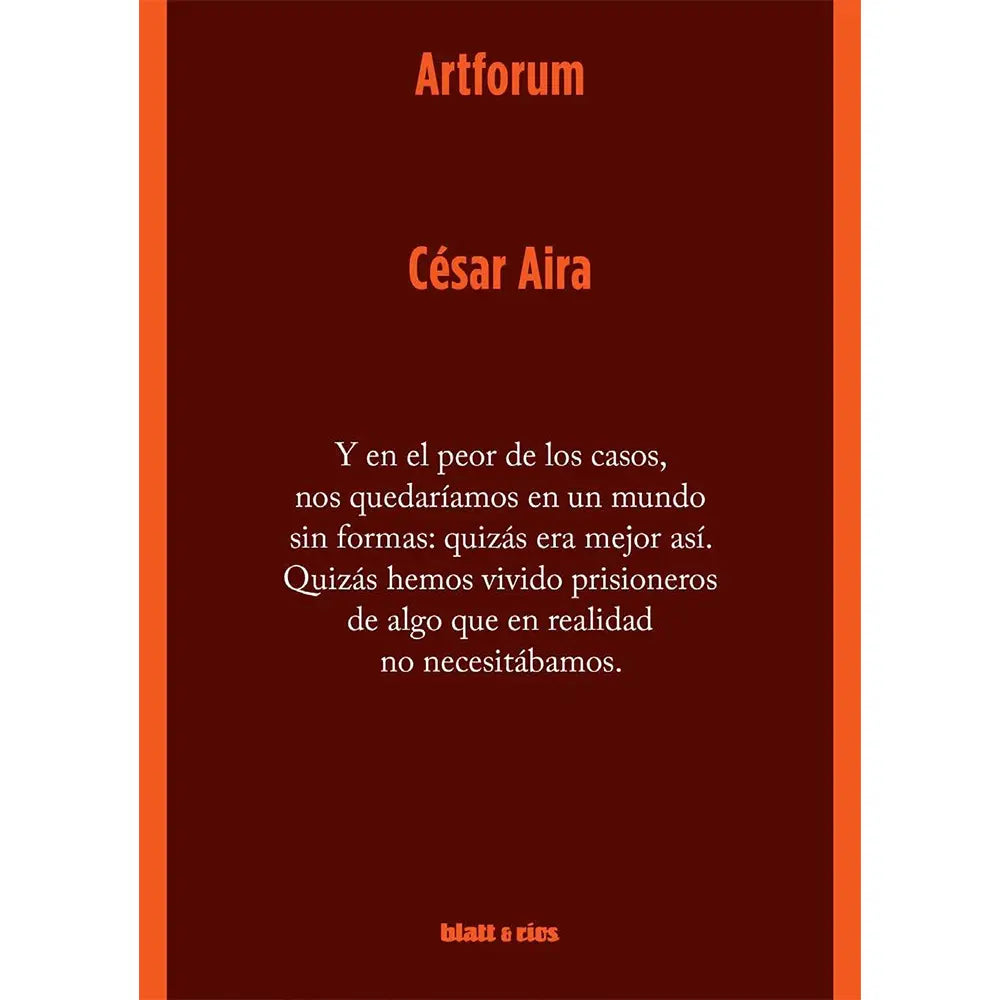 Artforum (Blatt & Rios)